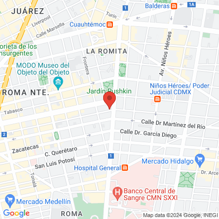 Cárdenas Rayas María de Jesús map