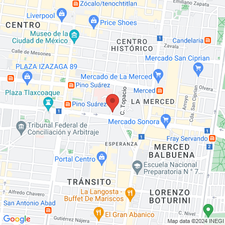 ESTÉTICA Y BARBERIA NEW LOOK map