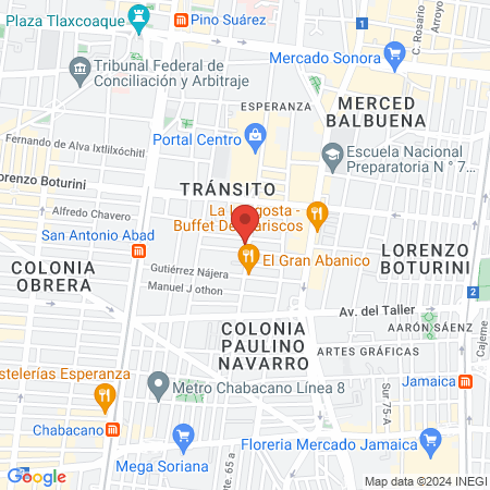 Estética Marylin map