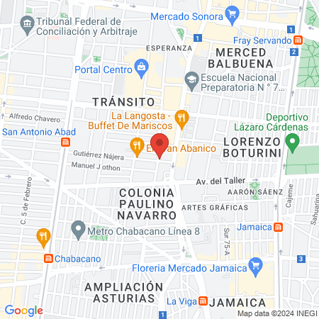Barrio Fino Barber Shop Topacio map