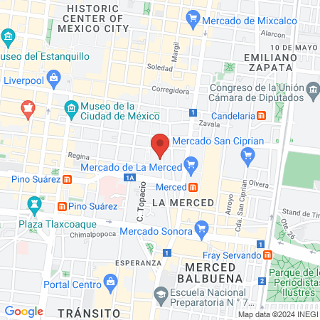 Estética y barberia July map