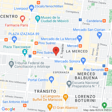 Bernal González José Luis map