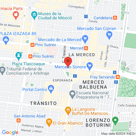 Consultorio Zion Meraki map