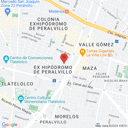 Acupuntura y Homeopatía. Dr Cravioto map