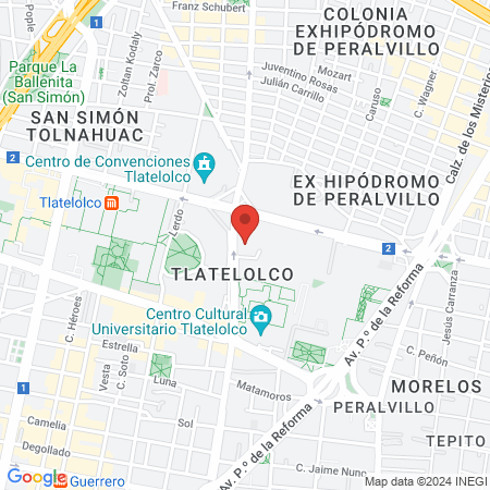 CONSULTORIOS DE ESPECIALIDADES MÉDICAS map