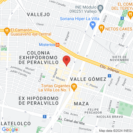 Consultorio Odontológico San Ángel map