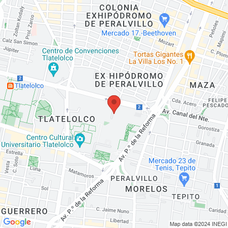 Veterinaria Amor a tu mascota map