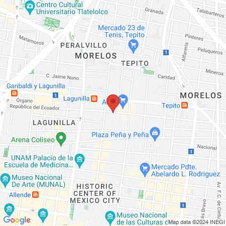 Baños Costa Rica map