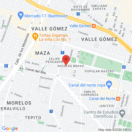 Dental Image Aluminio map