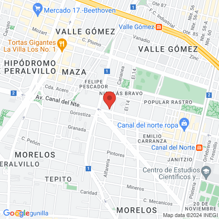 Consultorio Dental Novalux map