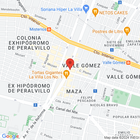 Dentista Familiar map