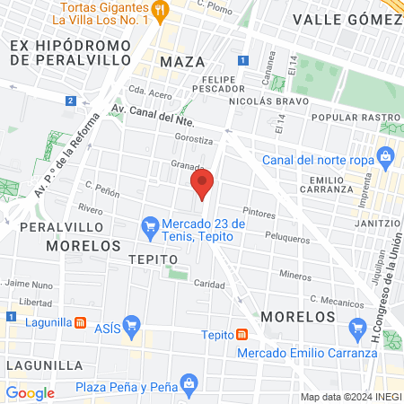 Laboratorio Dental TP map