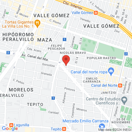 Lopez Retana Hector Dr map