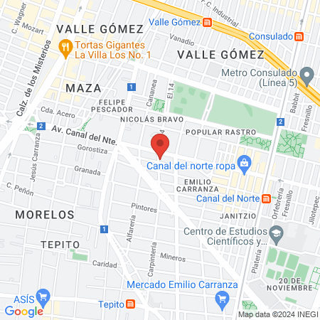 Unidad Clínica Veterinaria Centro map