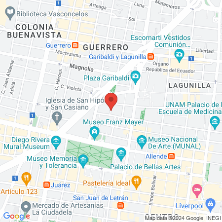 Estetica y peluquería D'angel map