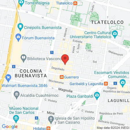 Cunsultorio dental map