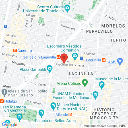 FUNDACION PRIVADA DE ASISTENCIA MEDICO SOCIAL, A. C. map