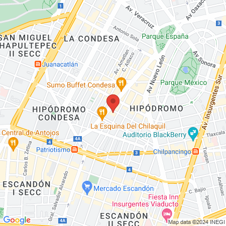 Masajes Maroodi Massage map