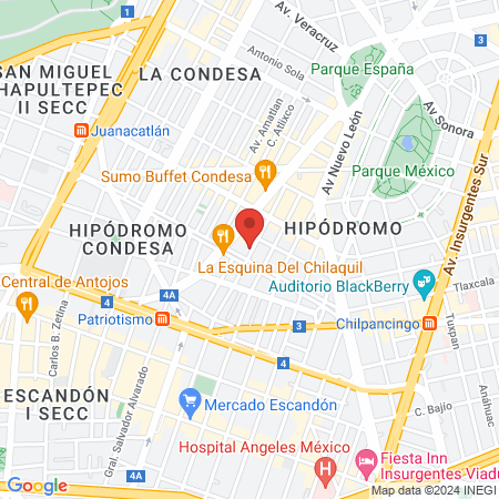 Dra. Susana Hernández Consultorio Dental map