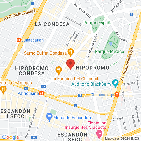 Dr. Eduardo Antonio Rodríguez Becerril map