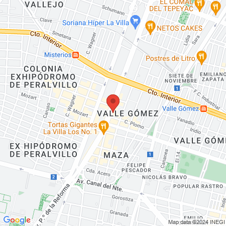 Toda Bella Nails map