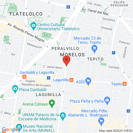 Barberia El Quince map