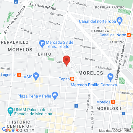 PODÓLOGA ESPECIALIZADA map