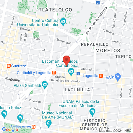 Dr. Ramses Hidalgo Lara map