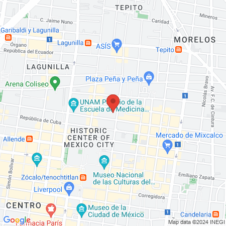 Hospital General Gregorio Salas Flores map