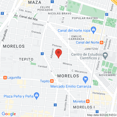 Fashion Pets SpaCanino map