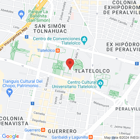 Cut Colors Salón map