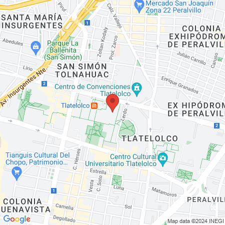 Barber Yisus Récord´s Estudio Urbano map