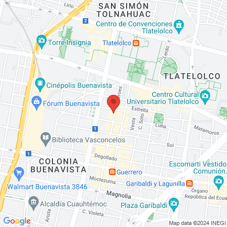 Adara Beauty Barber map