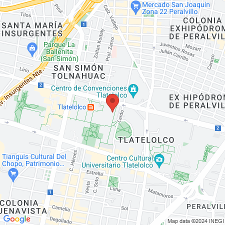 CONSULTORIO DE ESPECIALIDADES map