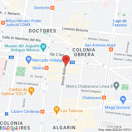 Ana Cecilia Galvez Fuentes map