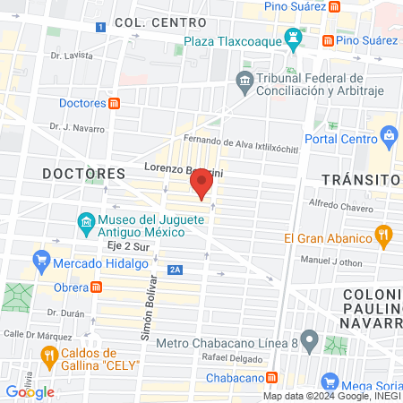 Barber shop olvera map