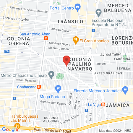 New Orleans: Beauty & Barber Shop map