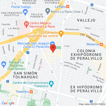 DENTAL SAN JOAQUIN map