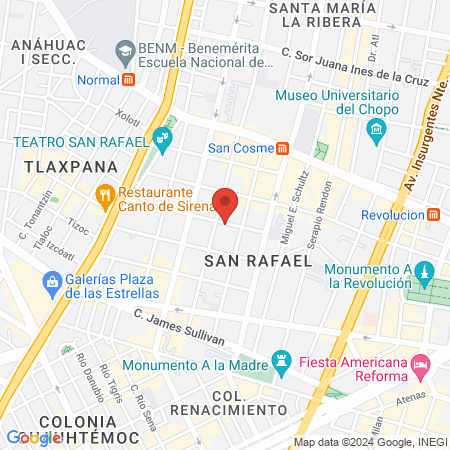 Estética Fashion Map map