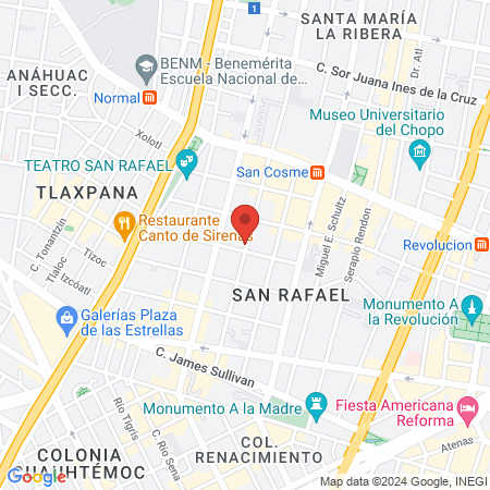 Dr. Luis Enrique Hernández Colín map