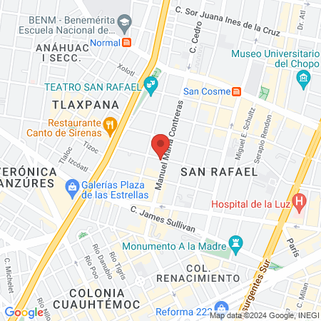 Dr. Lenín Sandoval Román map