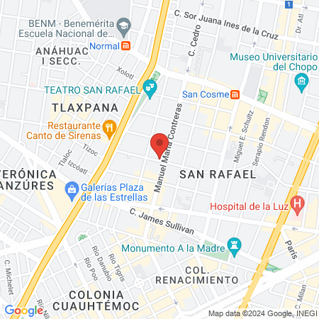 Dr. Cesar Camacho map