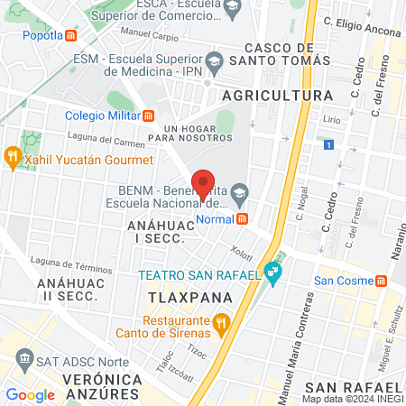 Fisioterapia JEUT map