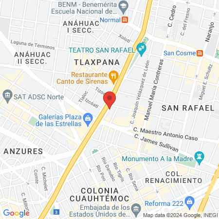 Clínica de rehabilitación y Odontología map