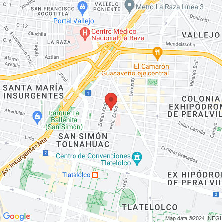 Andreina Beauty Nail Bar map