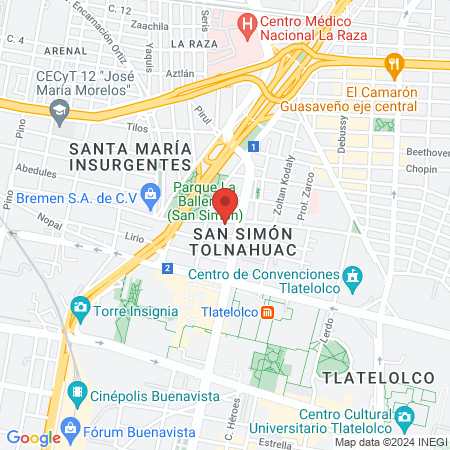 Villanueva Flores Enrique map