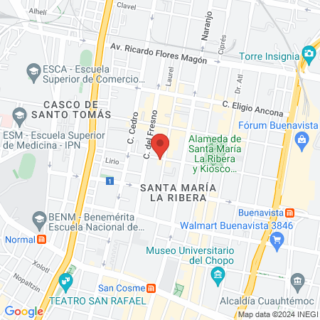 Lumbra Dental Buenavista map