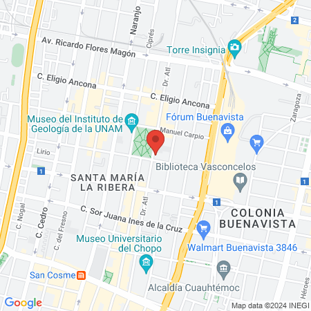 Clínica de Especialidades Dentales map