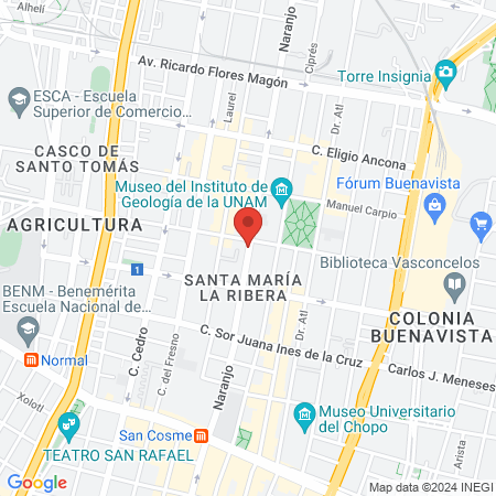 Clínica de Hidroterapia map