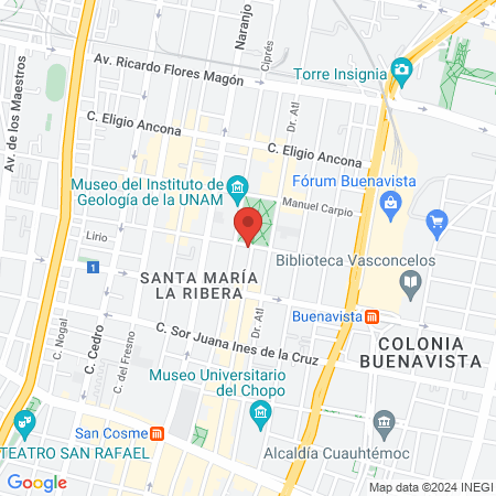 CONSULTORIO MEDICO map